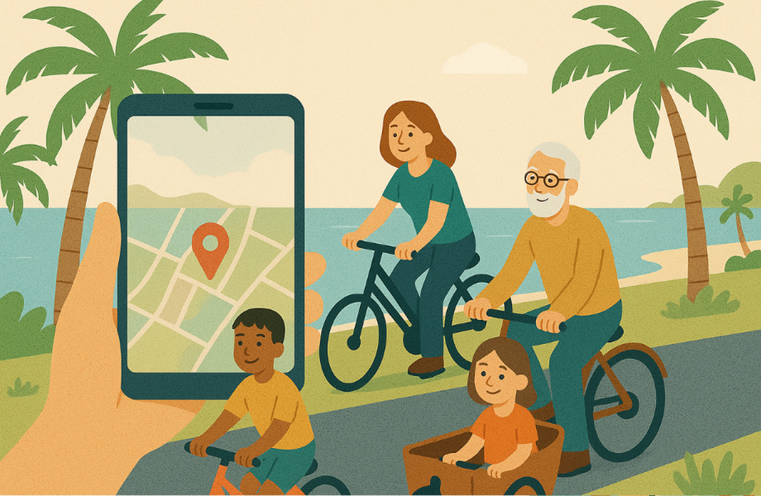 Outil pour améliorer la cyclabilité sur la Nouvelle-Calédonie